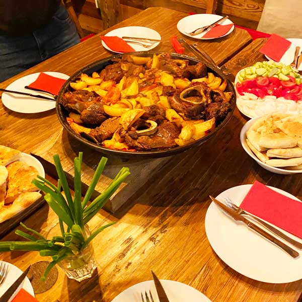 Bankettservice mit Exquisiten Fleischgerichten