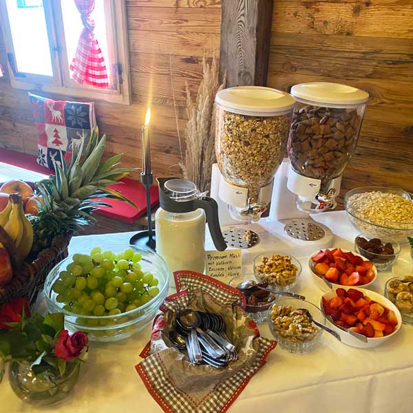 Bewirtung mit Traditionellen Speisen